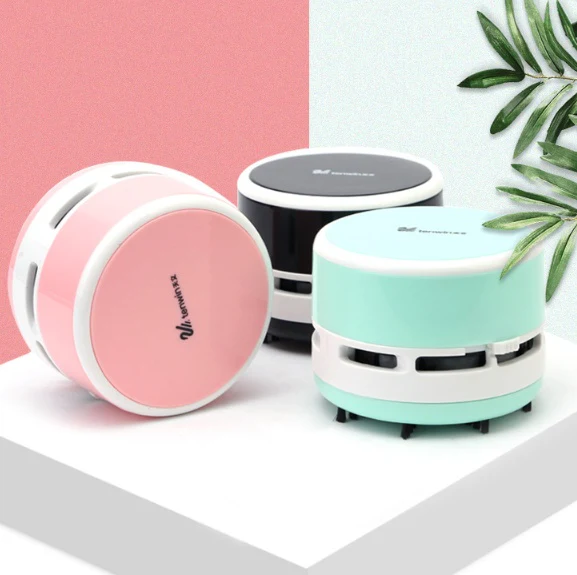 Mini vacuum cleaner cartoon home office car vacuum cleaner desktop dust removal - Image 8