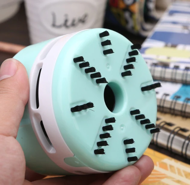 Mini vacuum cleaner cartoon home office car vacuum cleaner desktop dust removal - Image 9