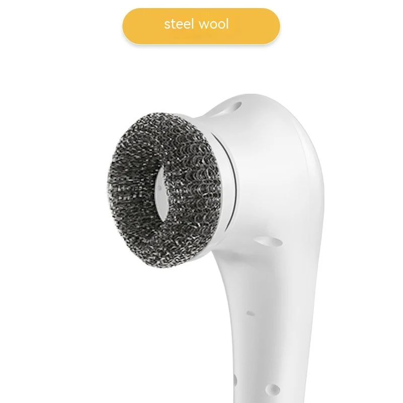 Multifunctional Electric Handheld Kitchen Household Dishwashing Brush Handheld Scrubber Bathtub Sink Bathroom Kitchen Tile Cleaning Tool Drill Brush Set With 5 Heads - Image 13