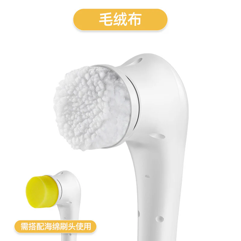 Multifunctional Electric Handheld Kitchen Household Dishwashing Brush Handheld Scrubber Bathtub Sink Bathroom Kitchen Tile Cleaning Tool Drill Brush Set With 5 Heads - Image 17