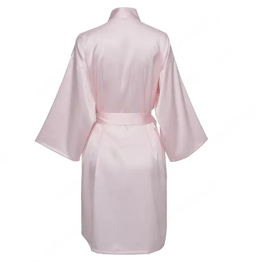 Personalized Name Bridesmaid Robes Bride Gift Bride Robe Gift Satin Robe Bride Dressing Gown Bridal Party Robes Wedding Robe - Image 108