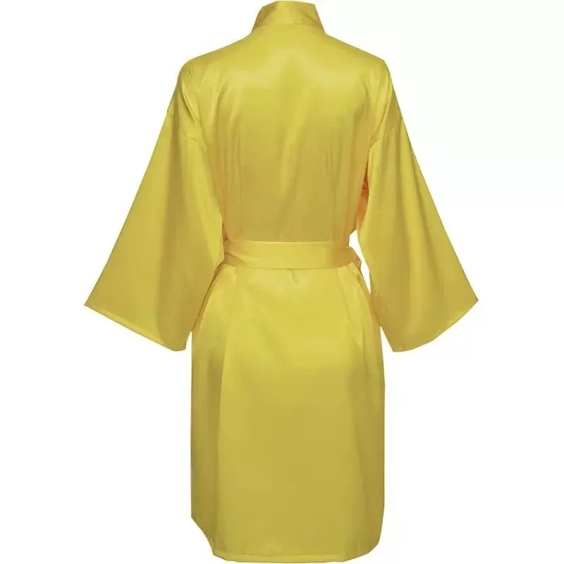 Personalized Name Bridesmaid Robes Bride Gift Bride Robe Gift Satin Robe Bride Dressing Gown Bridal Party Robes Wedding Robe - Image 113