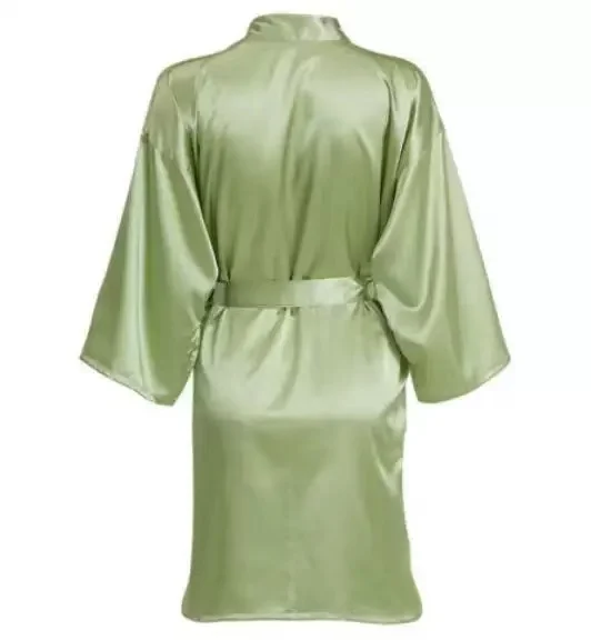 Personalized Name Bridesmaid Robes Bride Gift Bride Robe Gift Satin Robe Bride Dressing Gown Bridal Party Robes Wedding Robe - Image 6