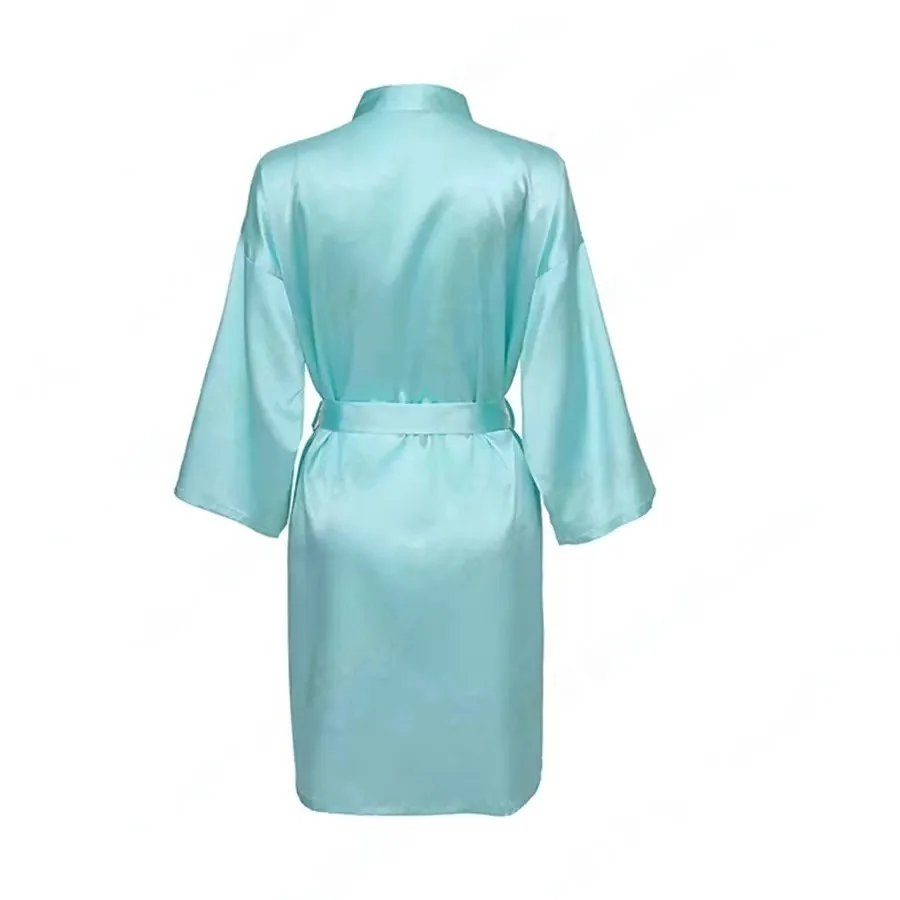 Personalized Name Bridesmaid Robes Bride Gift Bride Robe Gift Satin Robe Bride Dressing Gown Bridal Party Robes Wedding Robe - Image 63