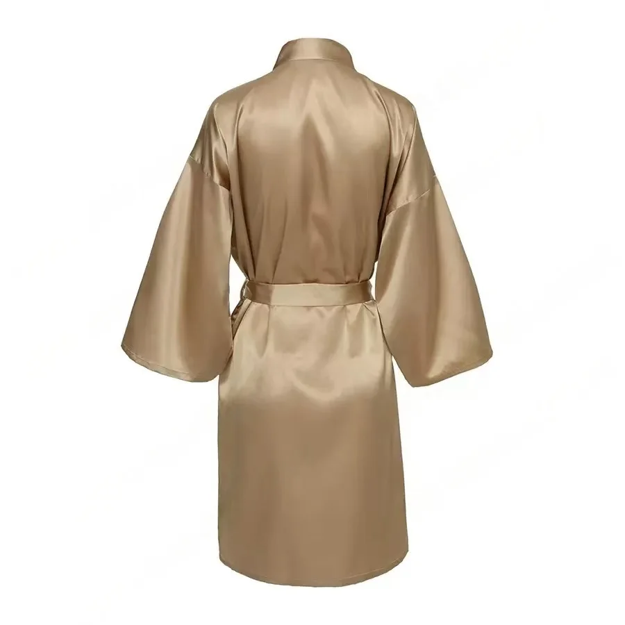 Personalized Name Bridesmaid Robes Bride Gift Bride Robe Gift Satin Robe Bride Dressing Gown Bridal Party Robes Wedding Robe - Image 64