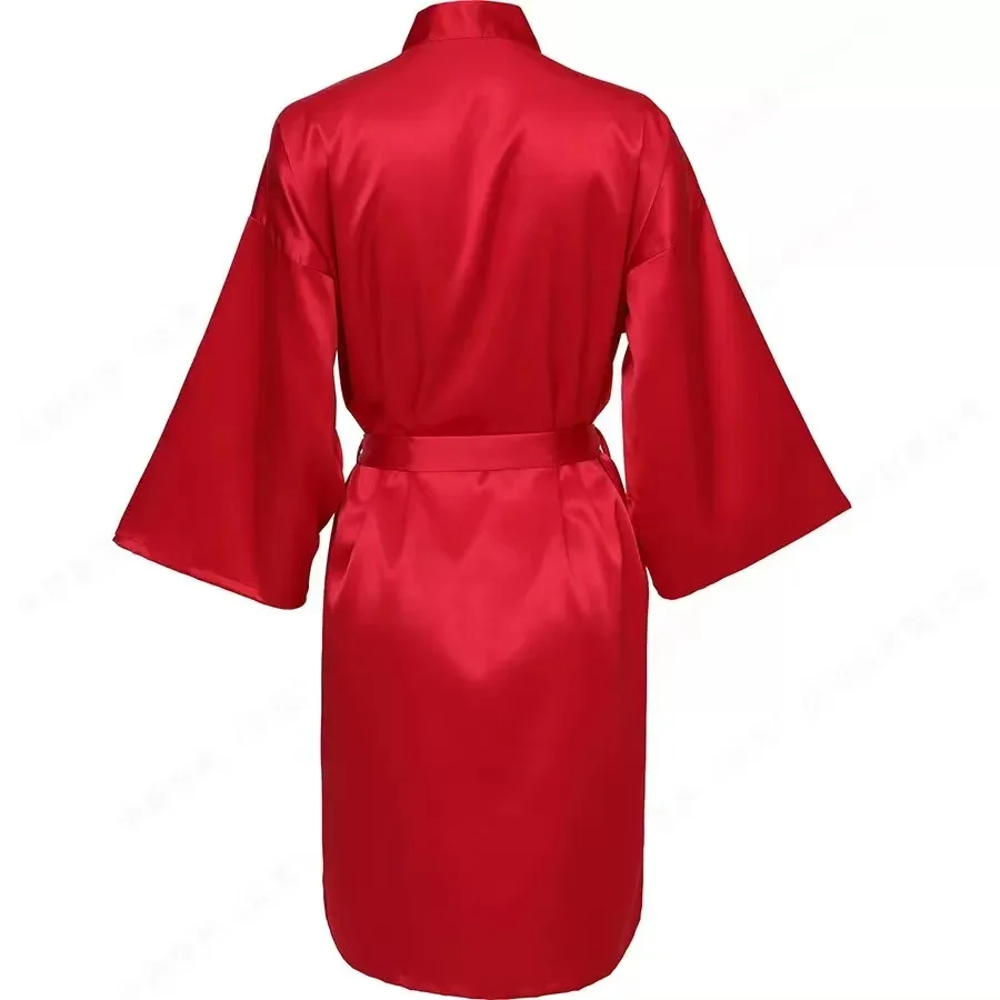 Personalized Name Bridesmaid Robes Bride Gift Bride Robe Gift Satin Robe Bride Dressing Gown Bridal Party Robes Wedding Robe - Image 94
