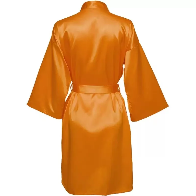 Personalized Name Bridesmaid Robes Bride Gift Bride Robe Gift Satin Robe Bride Dressing Gown Bridal Party Robes Wedding Robe - Image 98