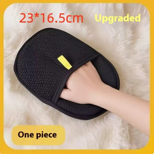 Pet Hair Remover Mitt Pet Hair Remover Gloves Deshedding Brush Glove For Dog Cat Rabbit With Long Short Curly Hair - Image 10