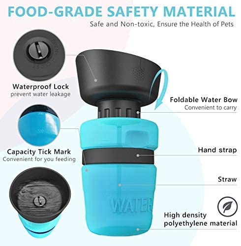 Pet Outdoor Foldable Bottle Dog Travel Water Bottle Dog Water Dispenser - Image 7