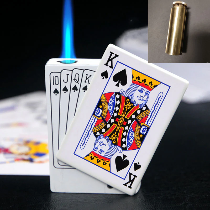 Poker Gas Lighters Poker Lighter Creative Gift Lighter Poker Lighter - Image 3