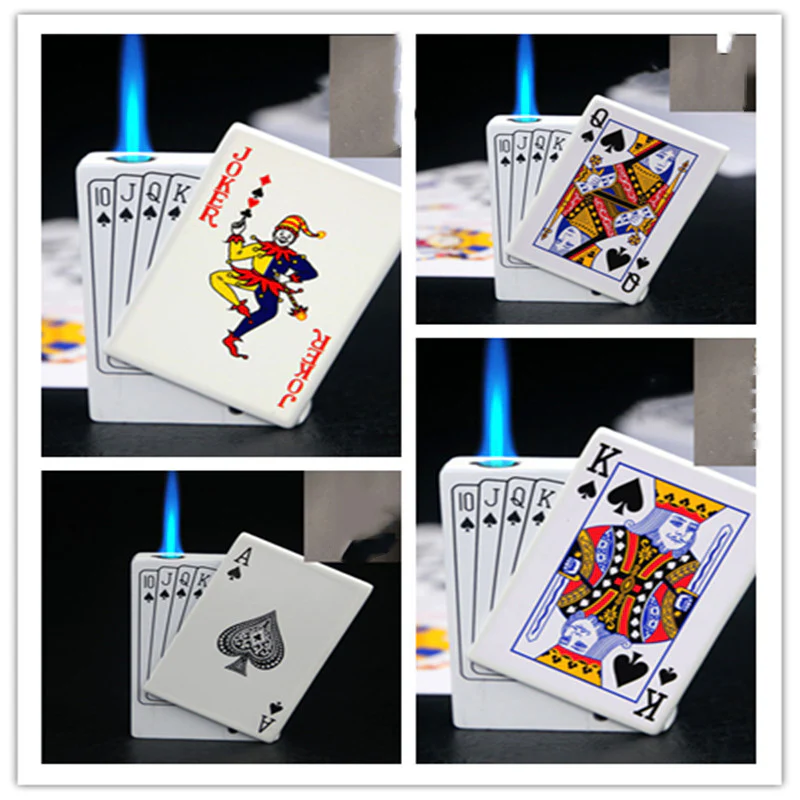 Poker Gas Lighters Poker Lighter Creative Gift Lighter Poker Lighter - Image 5
