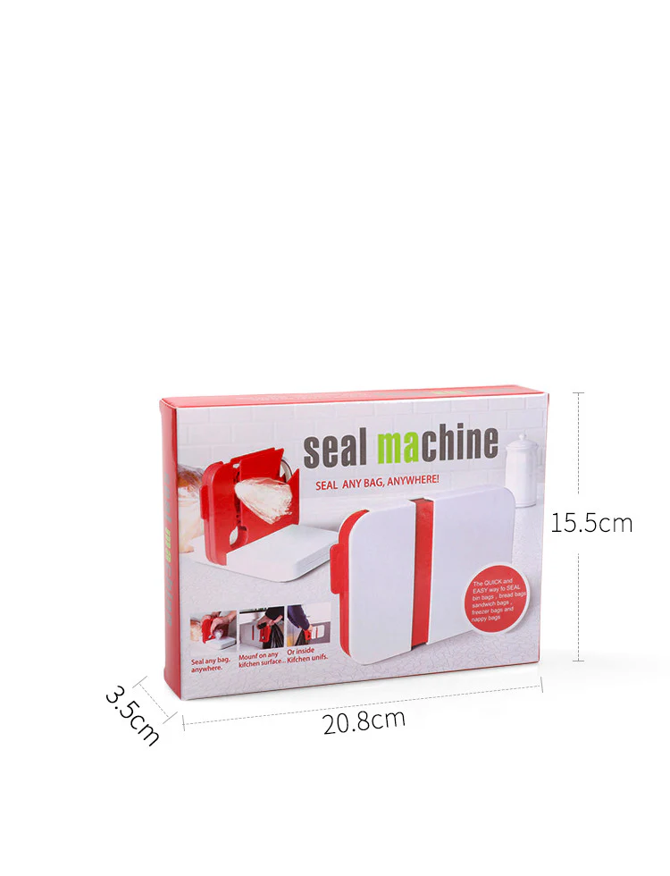 Portable Bag Sealer Sealing Device Food Saver Tie Machine - Image 3