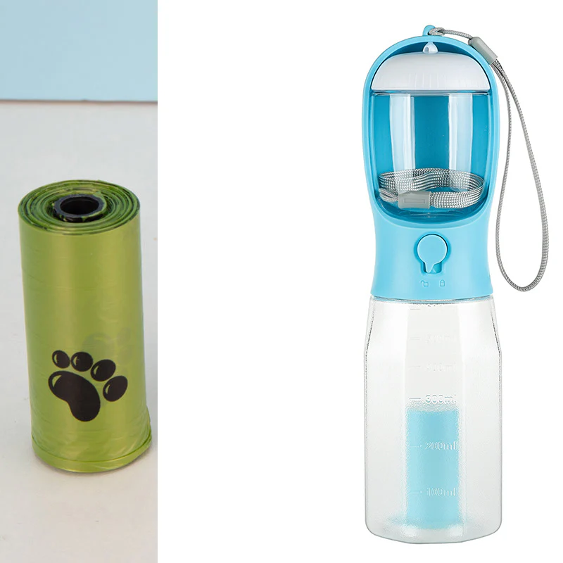 3-in-1 Dog Water Bottle – Portable Feeder & Poop Bag Dispenser - Image 12
