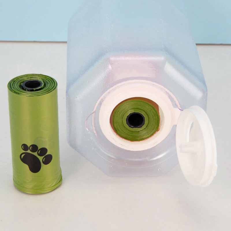 3-in-1 Dog Water Bottle – Portable Feeder & Poop Bag Dispenser - Image 5