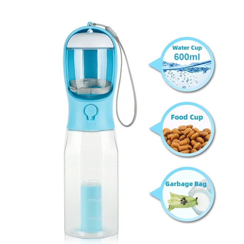 3-in-1 Dog Water Bottle – Portable Feeder & Poop Bag Dispenser - Image 7