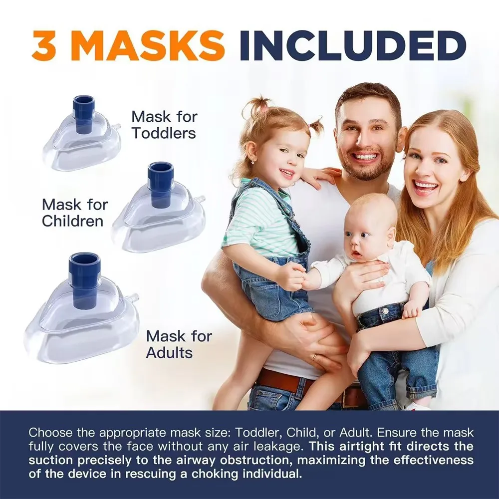 Choking Rescue Device – Emergency Suction First Aid Kit for Adults & Children - Image 3