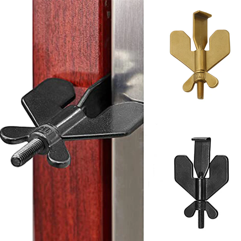 Portable Hotel Door Lock Live Alone Self-Defense Door Stop Travel Anti-theft Door Stopper Childproof Door Lock Safety Home Latch - Image 2