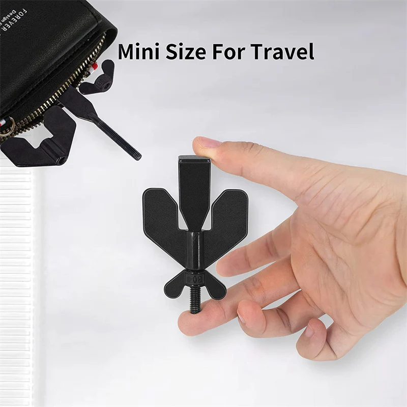 Portable Hotel Door Lock Live Alone Self-Defense Door Stop Travel Anti-theft Door Stopper Childproof Door Lock Safety Home Latch - Image 5