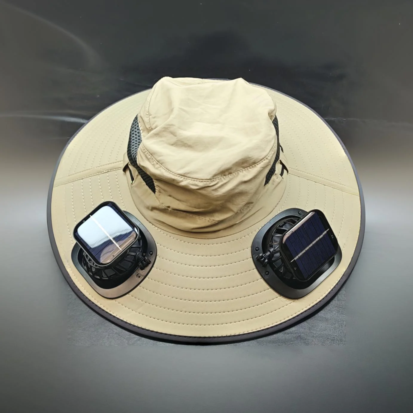 Portable Outdoor Sun Hat With Built-in Cooling Fan Wearable Design, Ideal For Outdoor Activities - Image 10
