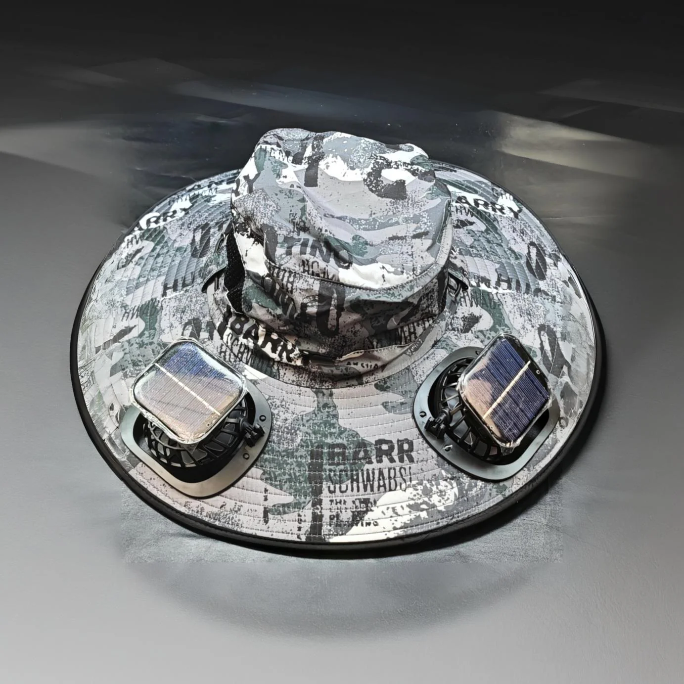 Portable Outdoor Sun Hat With Built-in Cooling Fan Wearable Design, Ideal For Outdoor Activities - Image 11