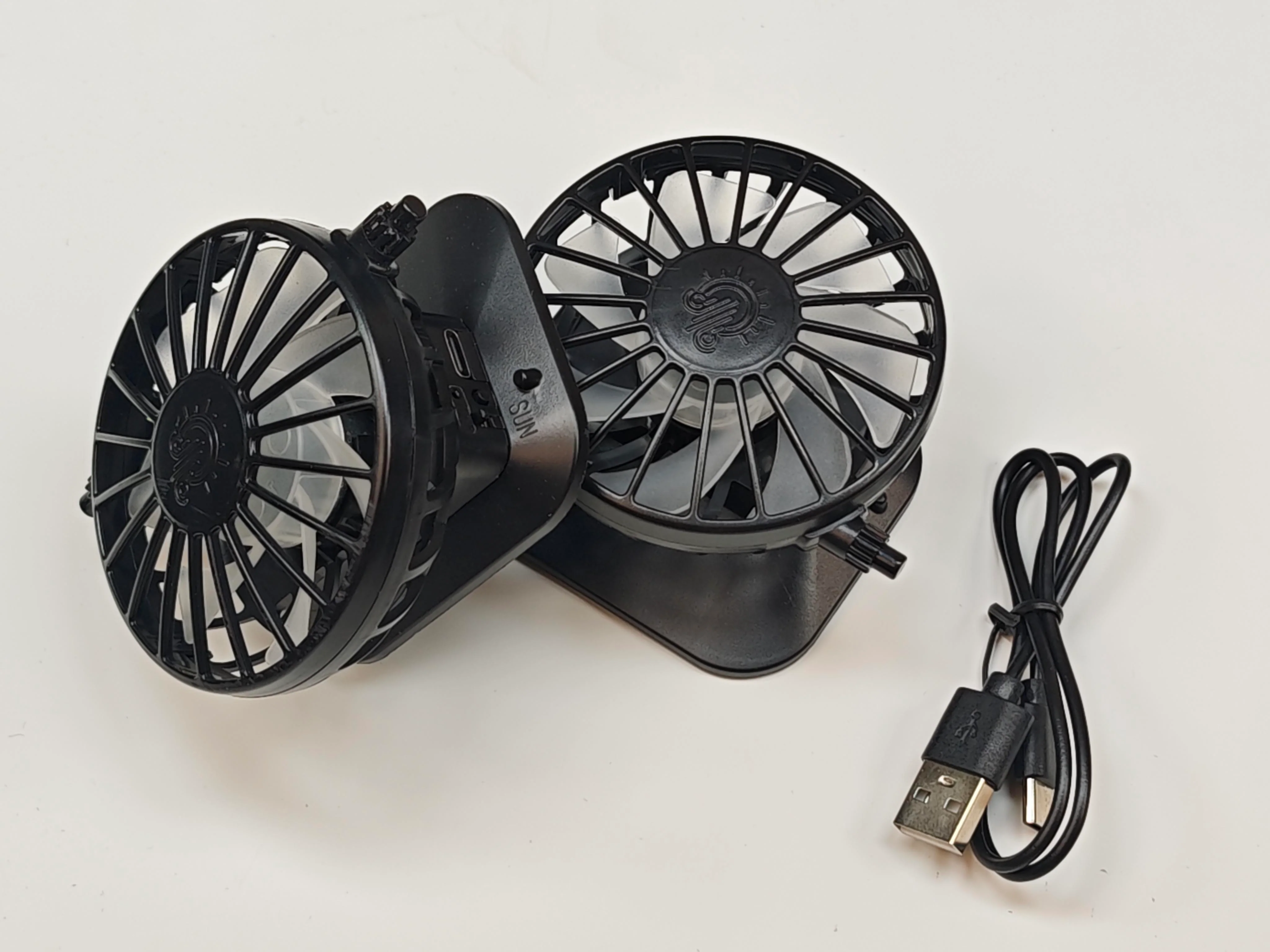 Portable Outdoor Sun Hat With Built-in Cooling Fan Wearable Design, Ideal For Outdoor Activities - Image 8