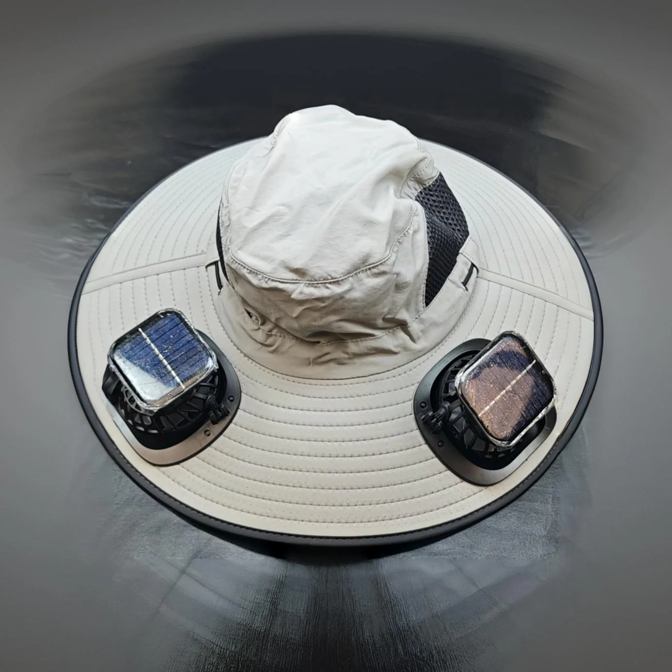 Portable Outdoor Sun Hat With Built-in Cooling Fan Wearable Design, Ideal For Outdoor Activities - Image 9