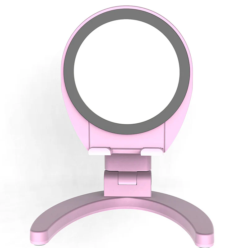 Portable Phone Holder Stand Desk Tablet With Mirror Mobile Phone Bracket With Mirror Foldable Phone Holder - Image 7