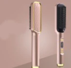 Profissional Hair Straightener Brush Electric Hot Comb Anti-scalding Ceramic Hair Curler Straightening Heating Combs Heated Hair - Image 11