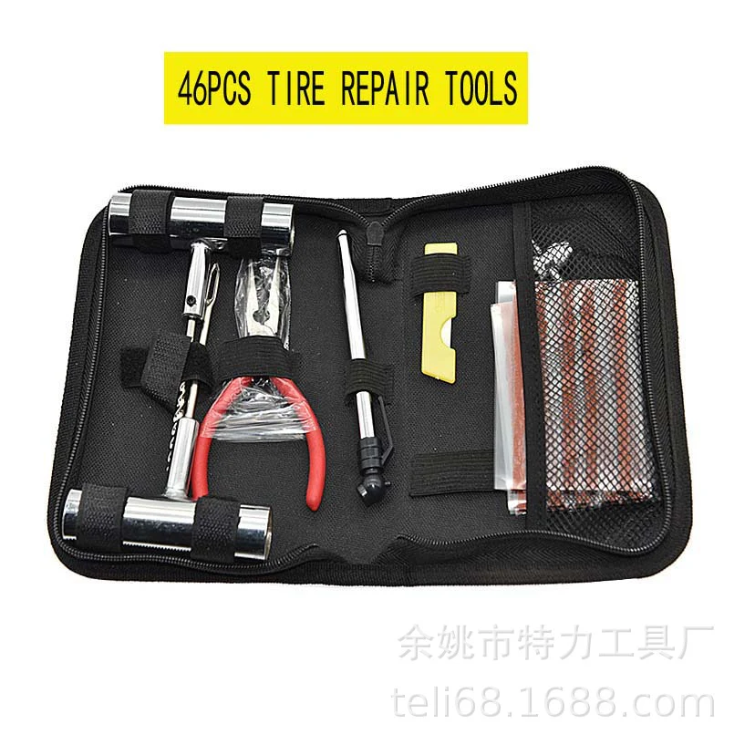 Quick First Aid Cloth Bag Tire Repair Kit - Image 9