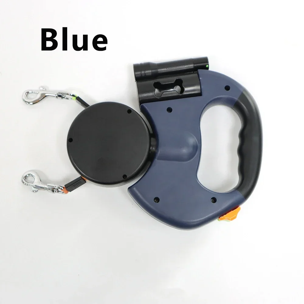 Dual Retractable Dog Leash – No-Tangle with LED Light - Image 6