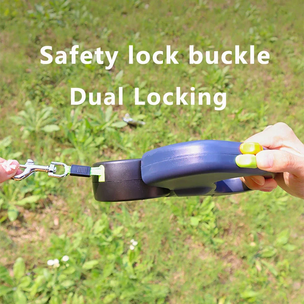 Dual Retractable Dog Leash – No-Tangle with LED Light - Image 7