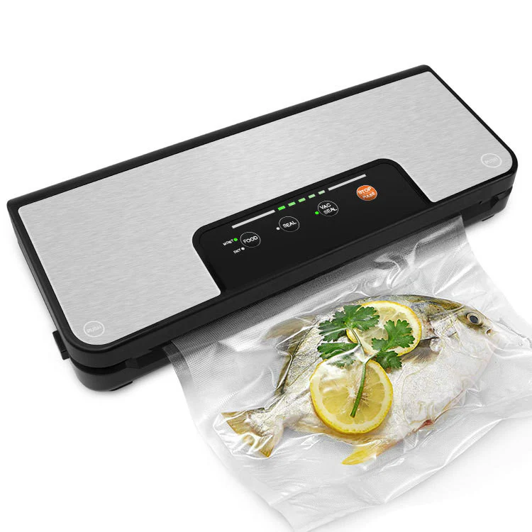 Sealer with Roll Holder Pulse Function Sous Vide Vacuum Packing - Image 3