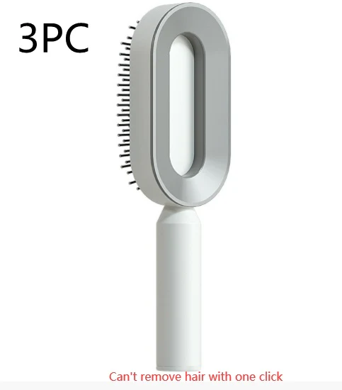 Self-Cleaning Hair Brush – Anti-Static Scalp Massage Comb - Image 7
