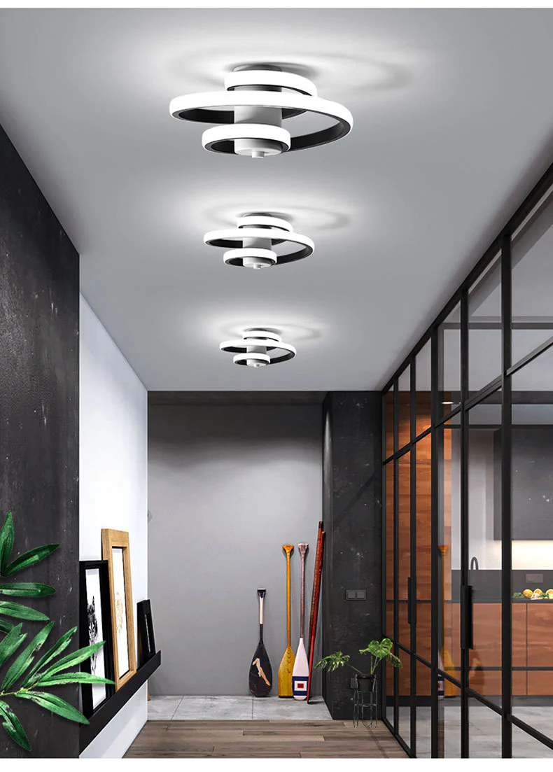 Simple and modern metal led lighting ceiling light - Image 8