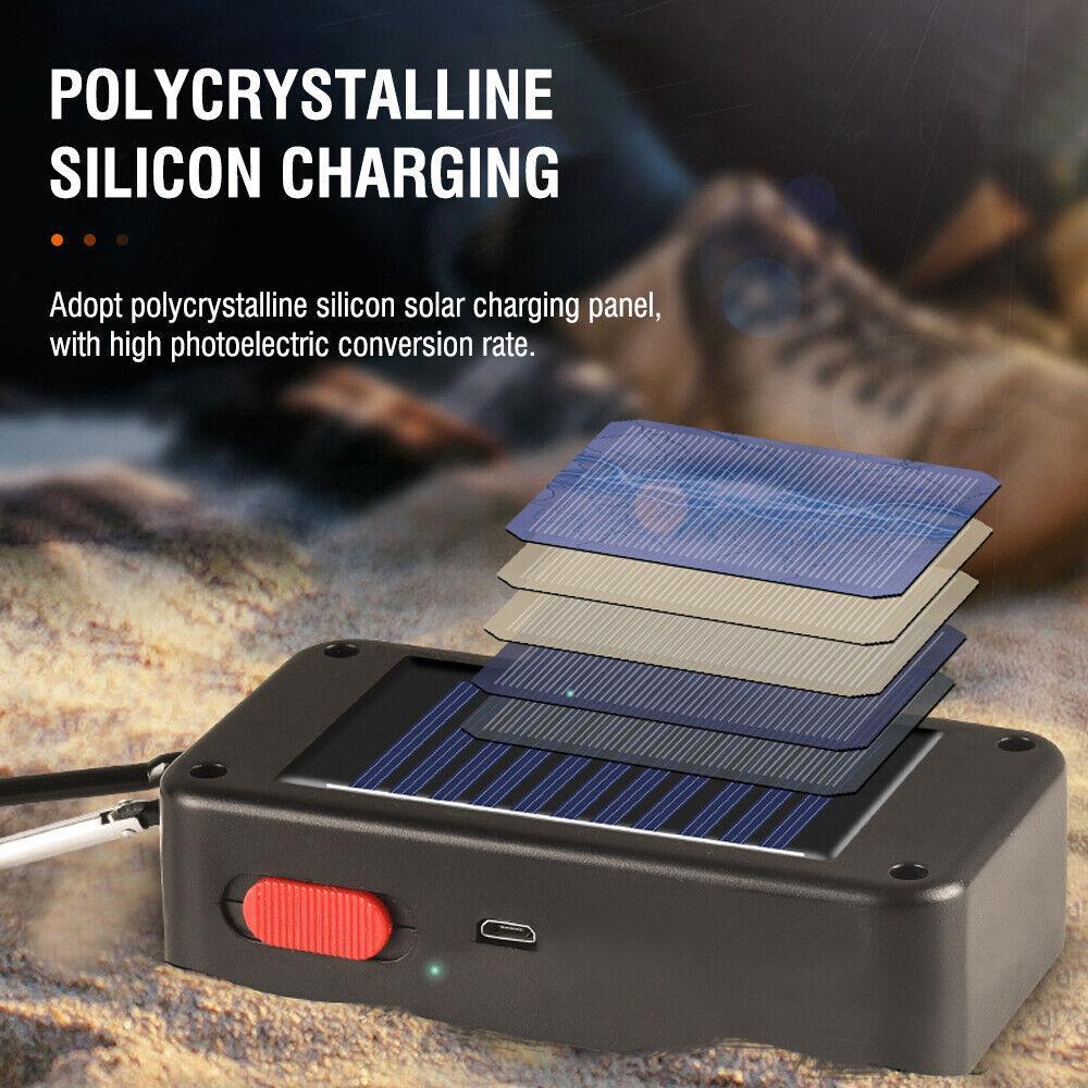 Solar Portable Camping Lantern, Tent Lantern, Rechargeable Hiking Lantern - Image 7