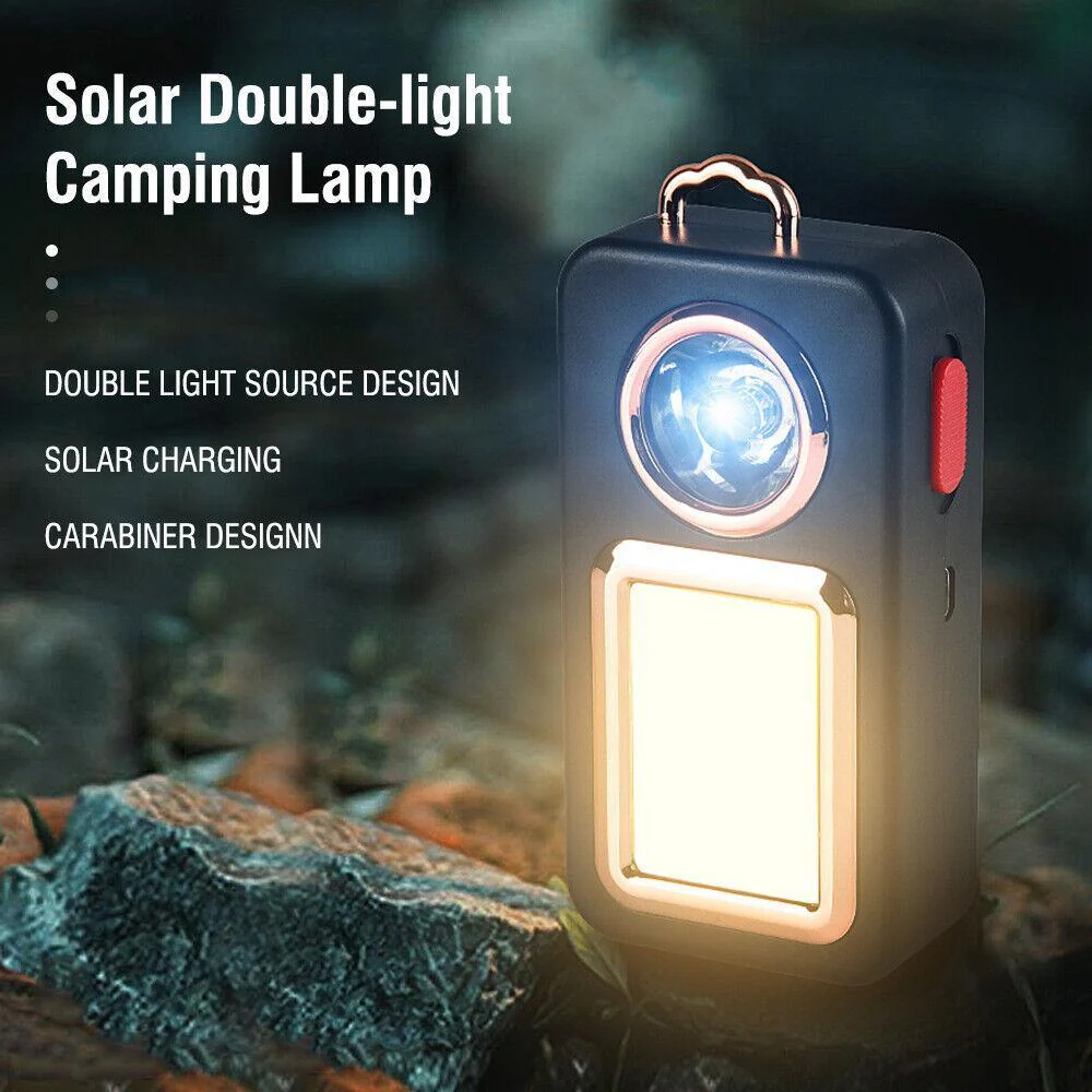 Solar Portable Camping Lantern, Tent Lantern, Rechargeable Hiking Lantern - Image 9