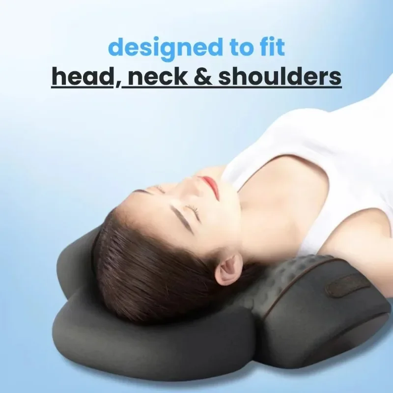 3-in-1 Neck Massager Pillow – Heat, Vibration & Support - Image 6