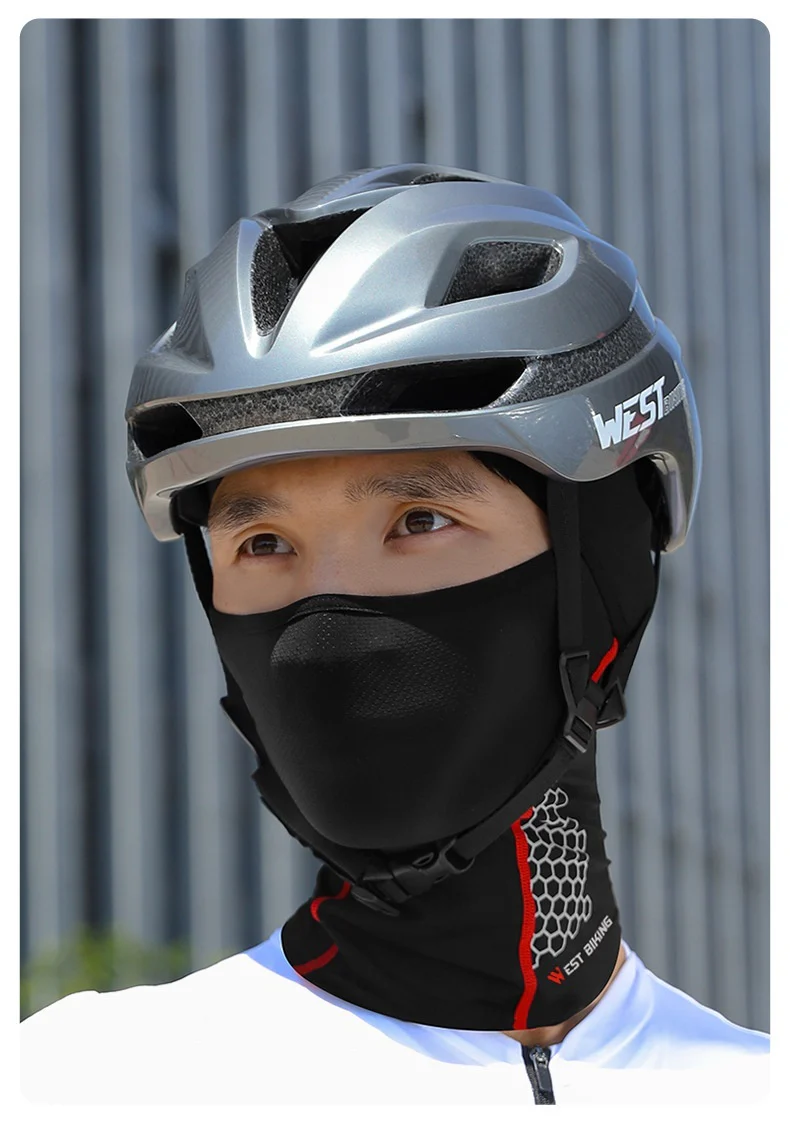 Sunscreen Riding Hat Motorcycle Ice Silk Full Face - Image 4