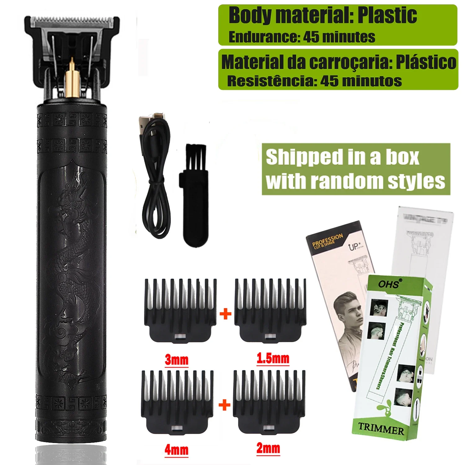 T9 Hair Clipper – 0mm Barber Trimmer for Men - Image 16