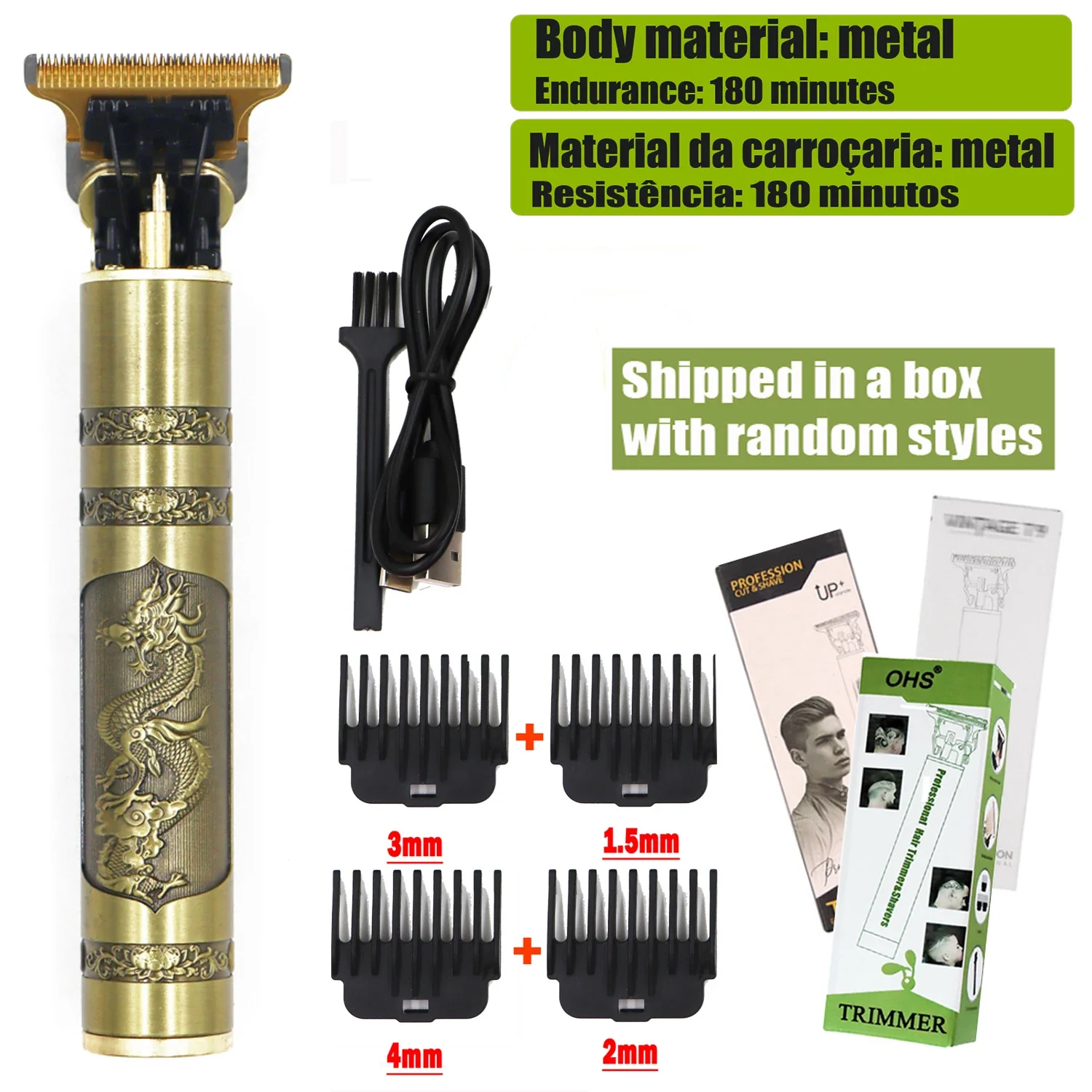 T9 Hair Clipper – 0mm Barber Trimmer for Men - Image 18