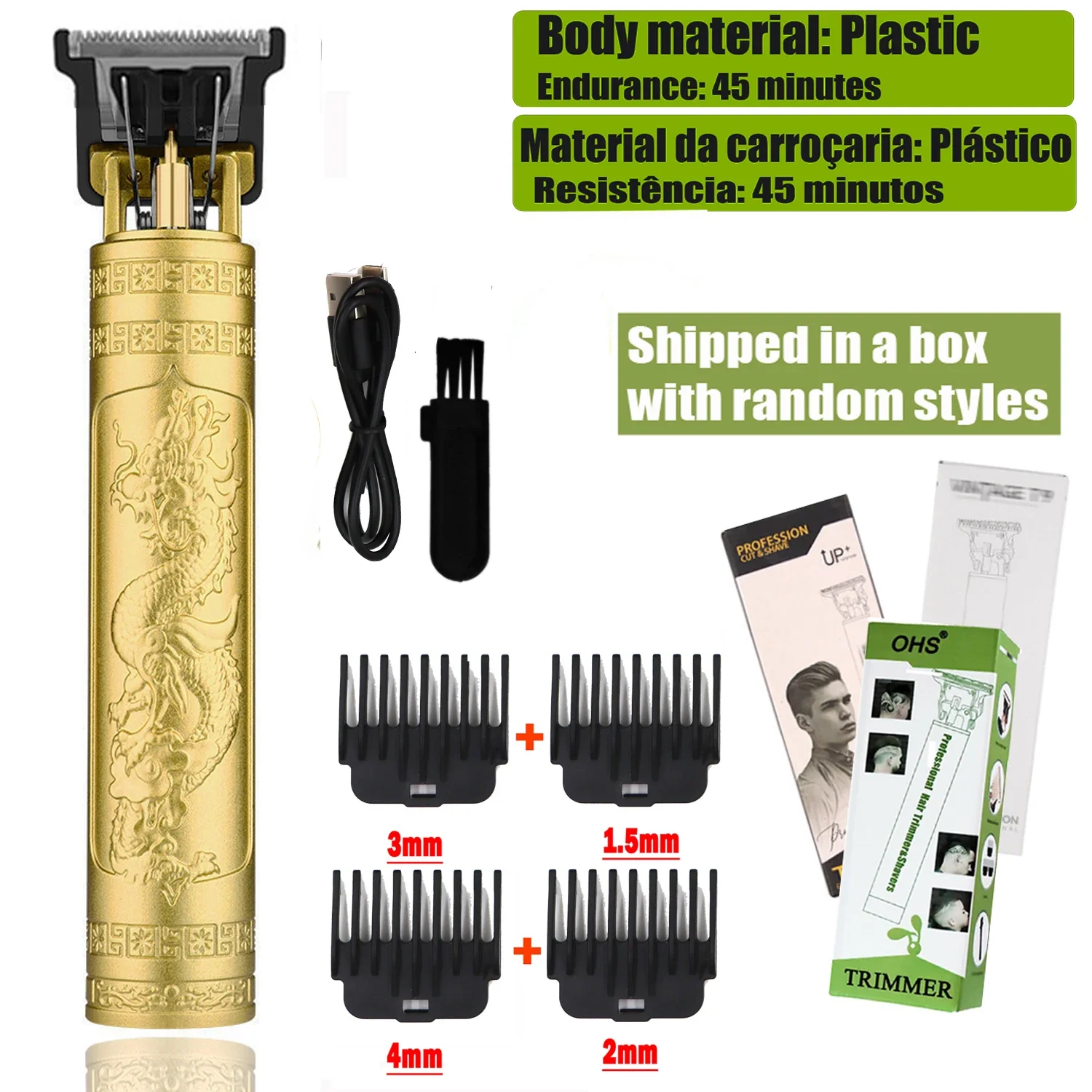 T9 Hair Clipper – 0mm Barber Trimmer for Men - Image 22