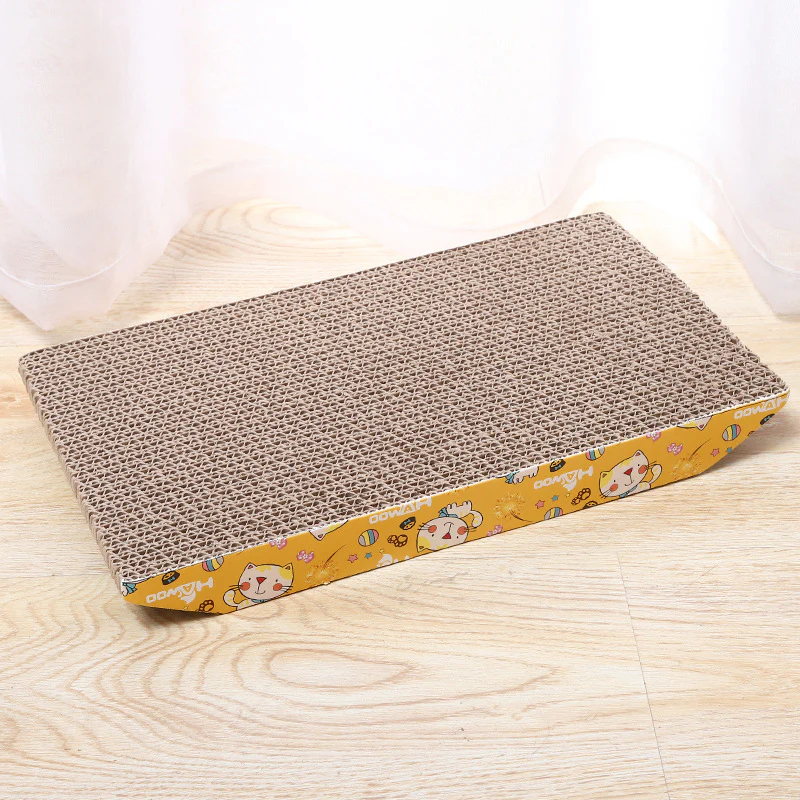 Trapezoidal corrugated cat scratching board - Image 2