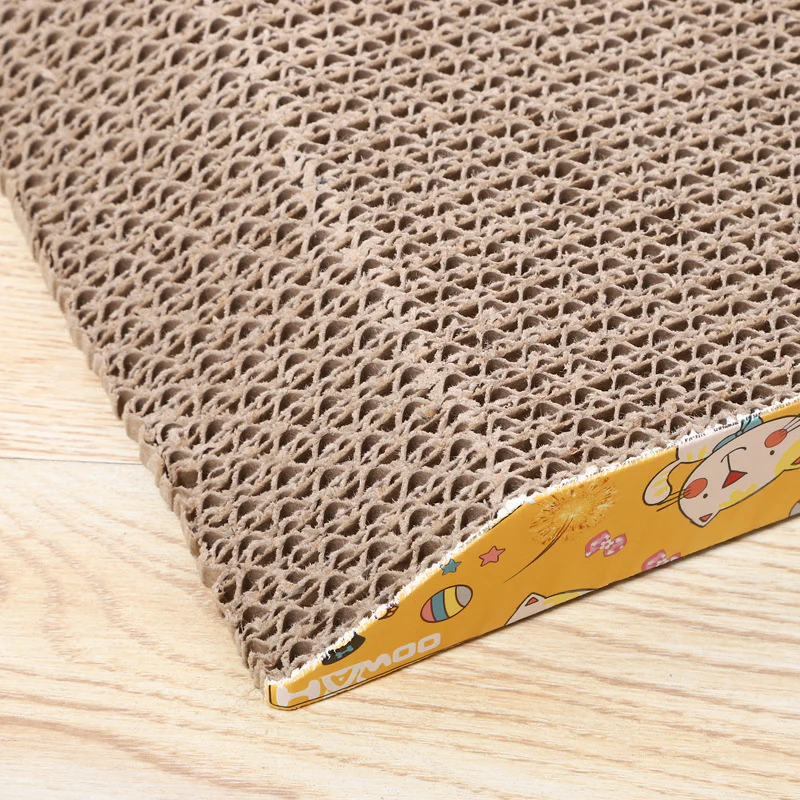 Trapezoidal corrugated cat scratching board - Image 4