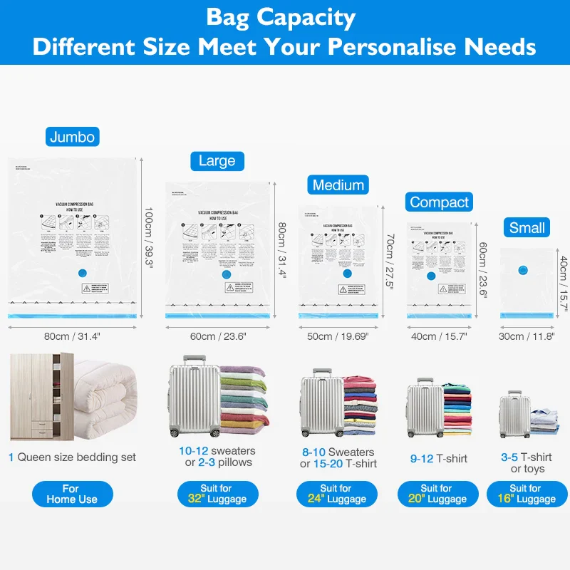 Vacuum Storage Bags Set - Image 14