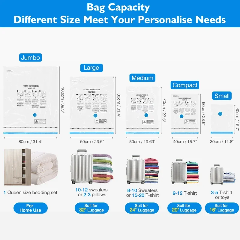 Vacuum Storage Bags Set - Image 6