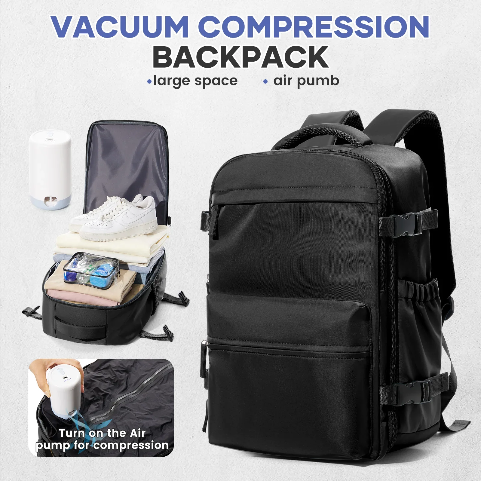 Expandable Travel Backpack