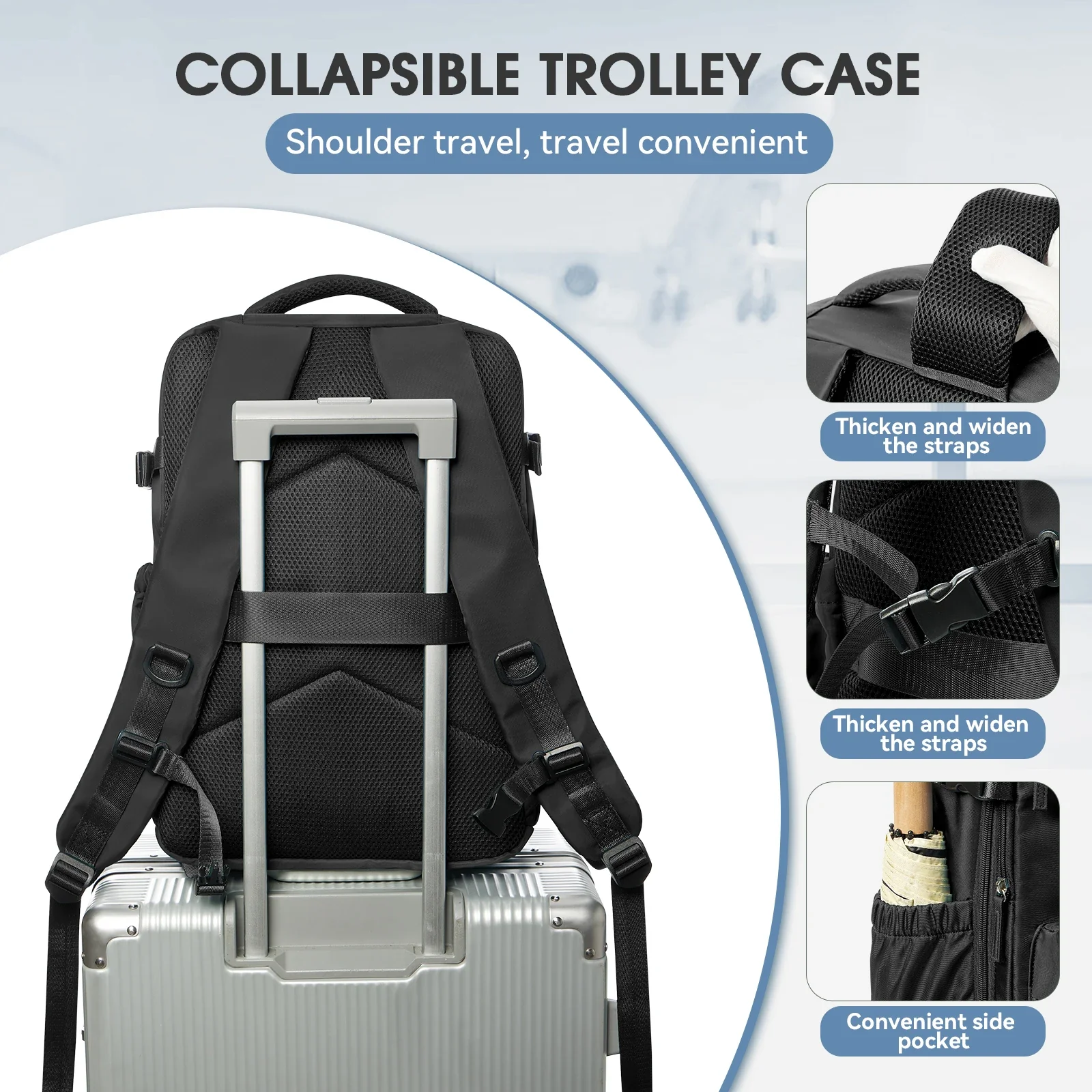 Large Travel Backpack - Image 6