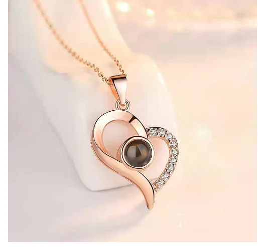 Valentines Day Gift Soap Rose Gift Box Crystal Pendant Necklace Eternal Flower Jewelry Box Set Wedding Birthday Gift For Girlfriend - Image 10