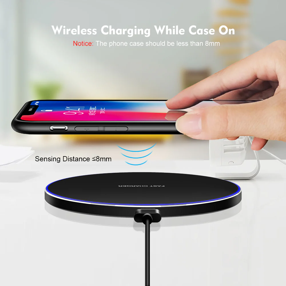 Wireless Charger Induction Type C Fast Charging Pad - Image 2