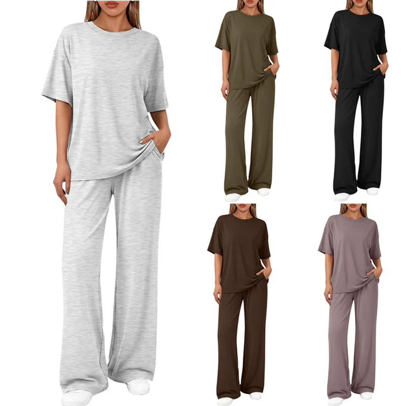 Womens Two-Piece Summer Casual Set - Image 4